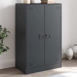 Maison Chic Komoda - Predalnik antracitna 67x39x107 cm jeklo, (21715734) | Shoptok.si