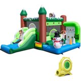 Costway Napihljiv grad z toboganom Otroško igrišče, (5000006539) | Shoptok.si