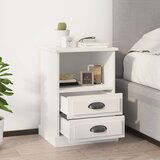 vidaXL Nočna omarica 2 kosa bela 43x36x60 cm, (20730562) | Shoptok.si
