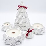 NOBAMO Svijeća Christmas Tree - Bijela / Srebrna / Zimska čarolija, Medenjak, Božićni kolačići Cijene