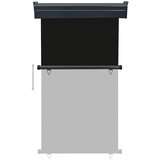 Balkonska bočna tenda 105 x 250 cm crna | shoptok.hr
