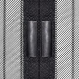  Zavesa proti mrčesu 2 kosa z magnetnimi bloki črna 220x130 cm, (21050356) | Shoptok.si