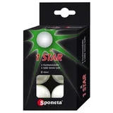 žogice za namizni tenis 1 star (6 kom.)