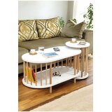 Hanah home set klub stolića, 2 dijela, bijela | Eponuda.ba