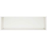  Vrtna saksija Bijela 100 x 30 x 50 cm Čelična vrata | shoptok.hr