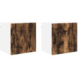  Zidni kuhinjski ormarić 2 pcs Dimljeni hrast 40 x 31 x 40 cm | shoptok.hr