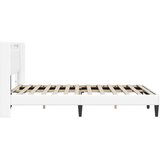  Krevetna konstrukcija Bijela 120 x 190 cm Umjetna koža | shoptok.hr