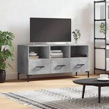 Maison Chic TV omarica - TV stojalo - Televizijska omarica betonsko siva 102x36x50 cm inženirski les, (21701865) | Shoptok.si
