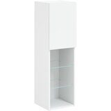 TV ormarići s LED svjetlima 2 kom bijeli 30,5 x 30 x 102 cm | shoptok.hr