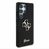 Guess PU Fixed Glitter 4G Metal Logo Zadní Kryt pro Samsung Galaxy S25 Ultra Black Ovitek za telefon Vijolična | Shoptok.si