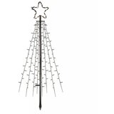 Emos LED božična jelka kovinska, 180 cm, zunanja in notranja, hladna bela, časovnik DCTC02 | Shoptok.si