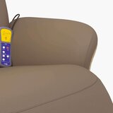  Masažni naslonjač od umjetne kože s osloncem za noge | shoptok.hr