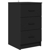  Noćni ormar s ladicama Crna 38 x 38 x 66 cm Konstruirano drvo | Eponuda.ba