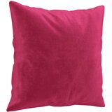  Dvosjed s ukrasnim jastucima boja vina 120 cm baršunasti | shoptok.hr