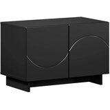  TV stalak 60 x 34.5 x 40 cm Crna Konstruirano drvo - Crna 60 x 34.5 x 40 cm | shoptok.hr
