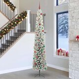 vidaXL Umestno božično drevo Zelena 300 cm PVC in Jeklo in Plastika | Shoptok.si