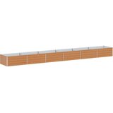  Vrtna visoka greda Svetlo rjava 600 x 80 x 45 cm, (5000287845) | Shoptok.si