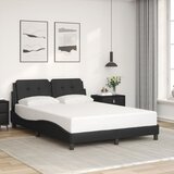  Okvir kreveta s LED-om bez madraca Zadar crni 120 x 200 cm | shoptok.hr