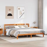 vidaXL Okvir kreveta bez madraca voštano smeđi 180x200 cm od borovine Cijene