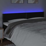  Uzglavlje crno 180x5x78/88 cm od tkanine | shoptok.hr