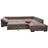 MID.YOU Sedežna Garnitura Alvito, Rjava, Siva, Žamet, Ležišče | Shoptok.si