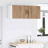 vidaXL Stenska kuhinjska omarica 2 pcs Umetni hrast 50 x 31 x 40 cm | Shoptok.si
