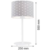  Argon 4126 - Stona lampa MAGIC 1xE27/15W/230V siva/bela | Eponuda.com