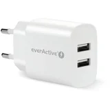 Charger EVERACTIVE 2 x USB 2.4A white