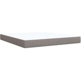 vidaXL Krevet s oprugama i madracem smeđesivi 180x200 cm tkanina | shoptok.hr