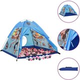  Dječji šator za igru s 250 loptica plavi 120 x 120 x 90 cm Cijene