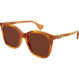 Gucci GG1071S 003 ONE SIZE (55) Havana/Rjava Cene