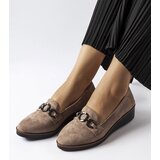 Gemre Brown wedge shoes Erin | Shoptok.si