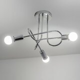  plafonski luster oxford 3xE27/15W/230V sjajni hrom | Eponuda.com