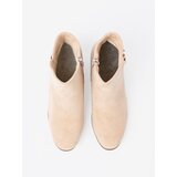 Shelvt Elegant ankle boots in light beige | Shoptok.si