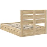  s od storage Sonoma hrast 135 x 190 cm Konstruirano drvo | shoptok.hr