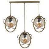 Opviq nepal 3 Lü Sıralı eskitme bal Camlı Sarkıt antique chandelier Cene