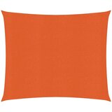  Jedro za zaštitu sunca 160 g/m² kvadratno narančasto 4x4 m HDPE | shoptok.hr