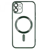 silikonska futrola magsafe iphone 12 zelena