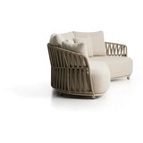 Kave Home Bež/smeđe-siva podstavljena vrtna sofa Osani &amp;ndash; Slike