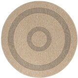 Ayyildiz Carpets Crni/bež okrugao vanjski tepih ø 160 cm Comilla – Cijene