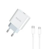 Jellico hišni polnilec AK-180 Quick Charge 20W vhod Type C s kablom Type C - Original (EU Blister) bel Cene