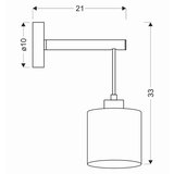 Lesnina XXXL STENSKA SVETILKA Combi E27 | Shoptok.si