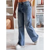 DStreet Spodnie damskie jeansowe baggy BAGTRENDY niebieskie Cene