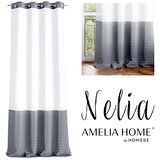  Curtain NELIA color white eyelets voile, braid 140x250 ameliahome | shoptok.hr