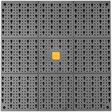  Zidni stalak za alat 500 x 1000 mm 50 kuka od PP-a | shoptok.hr
