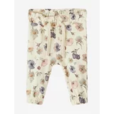 name it Cream children's patterned trousers Barbora - Girls