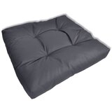 vidaXL Sedežna blazina podložena 60x60x10 cm siva | Shoptok.si