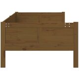  Dnevna postelja medeno rjava trdna borovina 80x200 cm, (20684298) | Shoptok.si