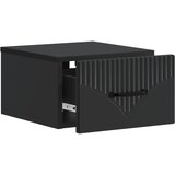  Noćni ormarić za montažu na zid 2 pcs Crna 34,5 x 33 x 20 cm | Eponuda.ba