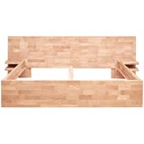 MID.YOU POSTELJA 200 cm x 200 cm , les bukev (jedrovina) | Shoptok.si